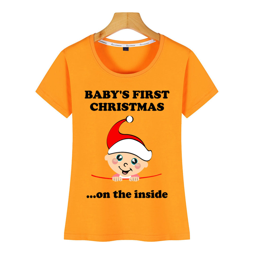 Pregnant Women's Christmas Shirt